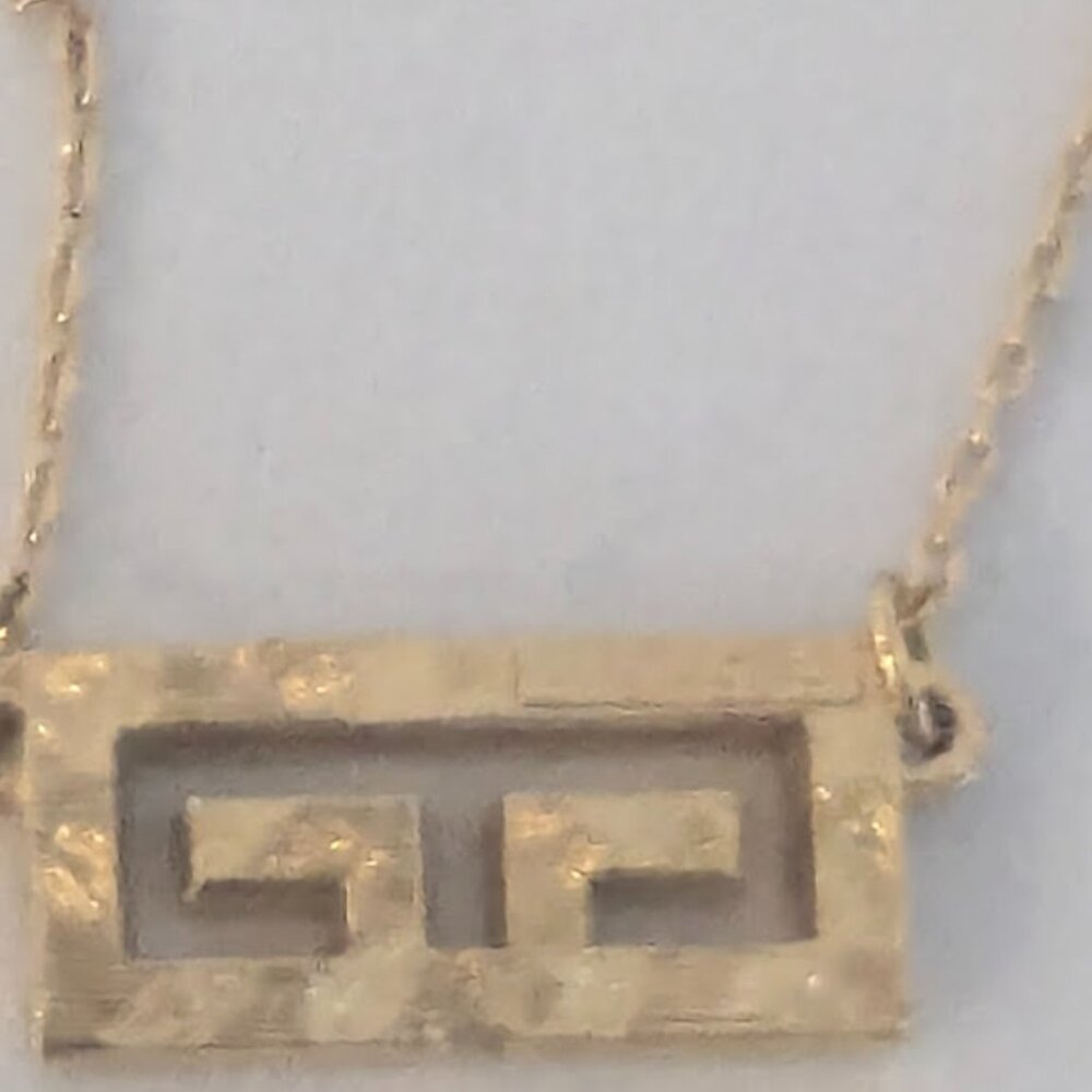 Givenchy Gold Rhinestone Necklace - Picture 4 of 7